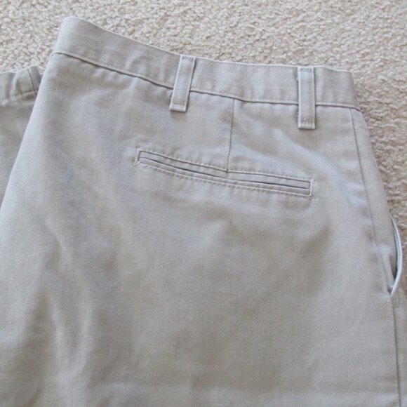 Wrangler Five‎ Star Premium Pleated Dress Pants Mens Size 38x32 Tan Beige Khaki - Picture 2 of 8